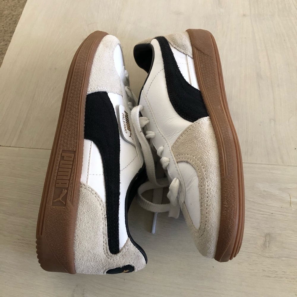 Puma Palermo Ortholite Sneakers Retro Style WOMENS Size 7.5 - Picture 5 of 12